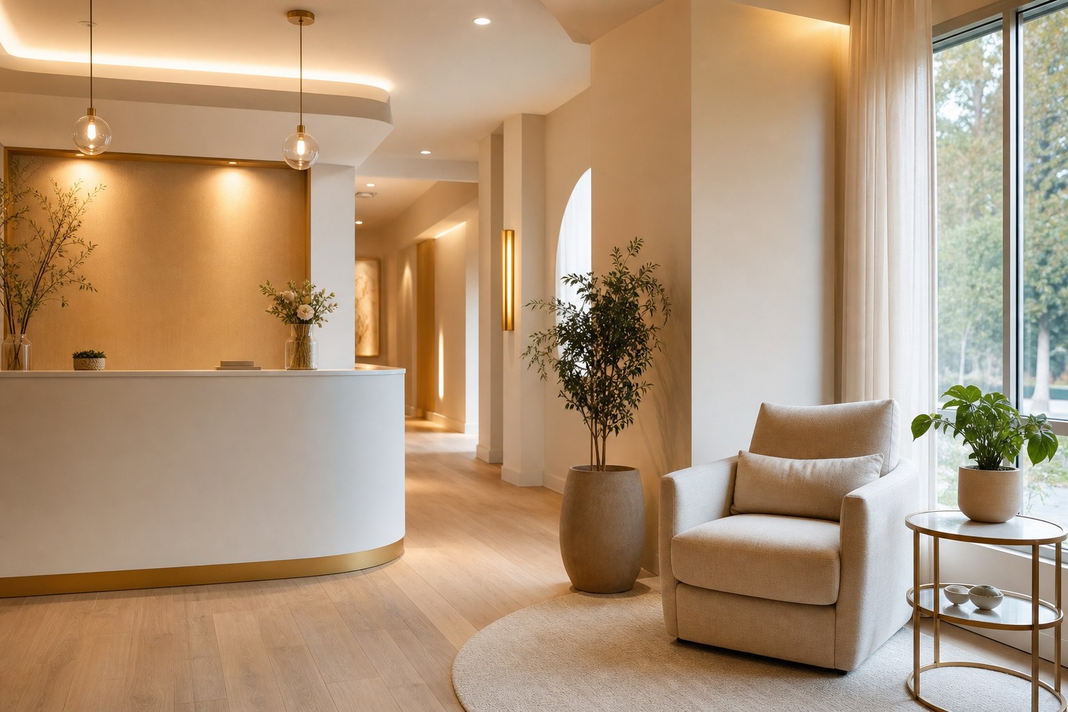 Espace calme de la Clinique Bio-Pulse